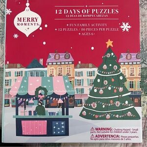 12 Day Of Puzzles Merry Moments Ornaments Jigsaw Puzzles Advent Calendar 2025